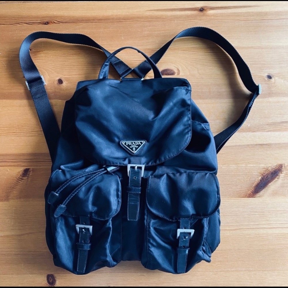 ✨FLASH SALE✨ Authentic Prada Nylon Black Backpack